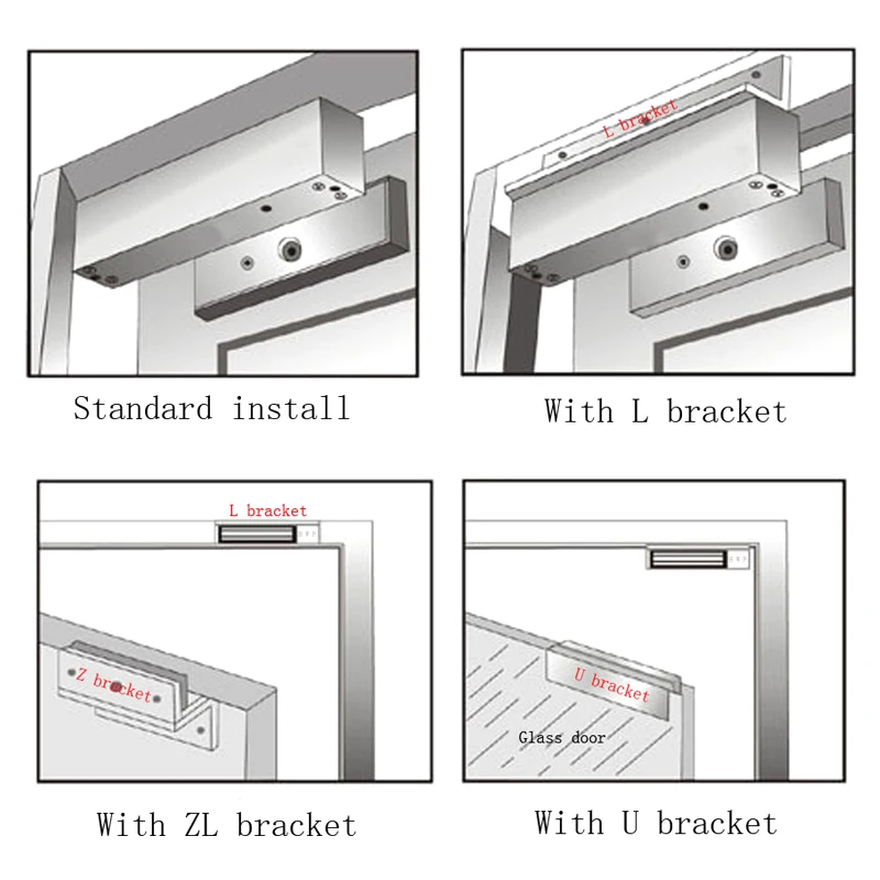 Электрический магнитный замок 180 кг домашняя система безопасности прочная для