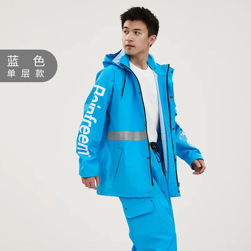 

Водонепроницаемый дождевик для езды на велосипеде для взрослых, легкий костюм, модный дождевик для пеших прогулок, дождевик для активного о...