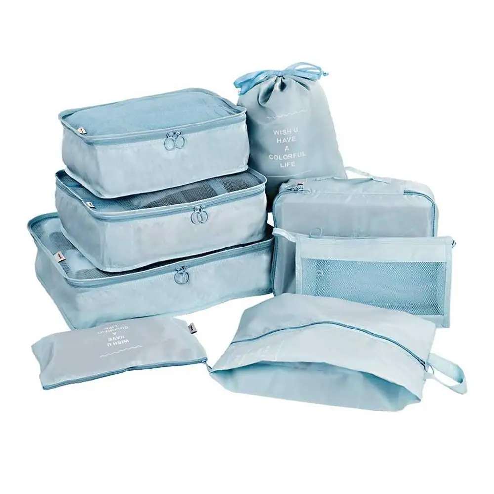 8 шт./лот пластиковая сумка для хранения матовое прозрачное уплотнение на молнии