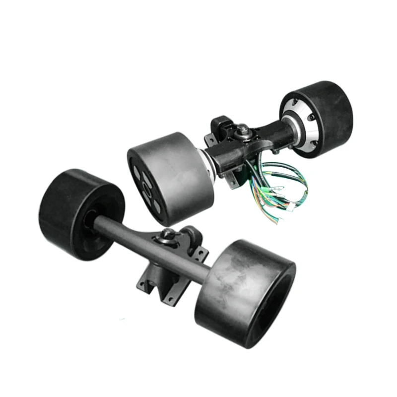 

DHL236 90mm 83mm DHL200 70mm Dual 5055 Hub Motors Drive Kit For Electric Skateboard Longboard Part Belt 83mm Motor Driver New