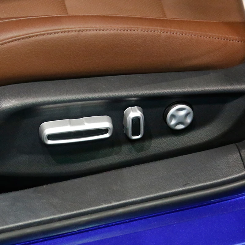 

ABS матовое/углеродное волокно для Honda Accord 10 2018 2019 переключатель регулировки сиденья автомобиля аксессуары автостайлинг 5 шт.