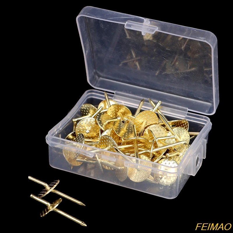 50 шт. металлическая картина Вешалки ногтей фоторамка висит настенные Крючки