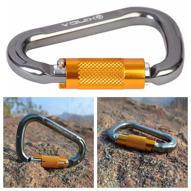 Профессиональный наружный карабин грушевидной формы защитный мастер замок