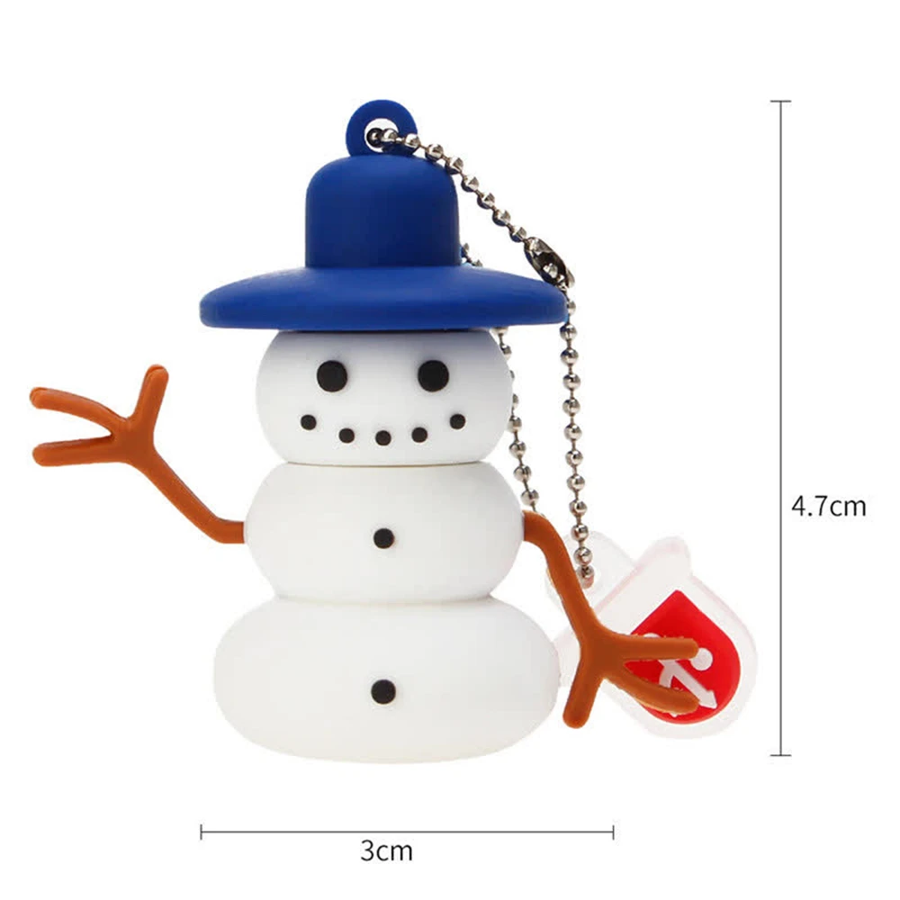 

Cartoons Santa Claus Pendrive 128GB 64GB Cle Usb Flash Drives 32GB Christmas Tree Pen Drive 16GB 8GB 4GB Memoria Stick Disk Gift