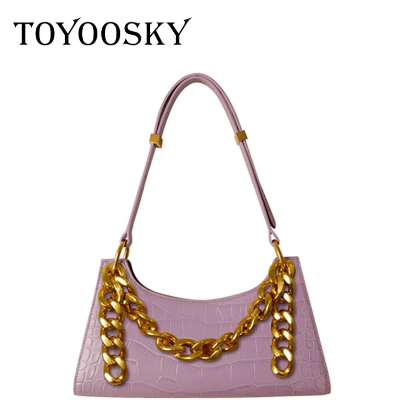 Винтажные модные женские сумки TOYOOSKY через плечо сумка на цепочке роскошная