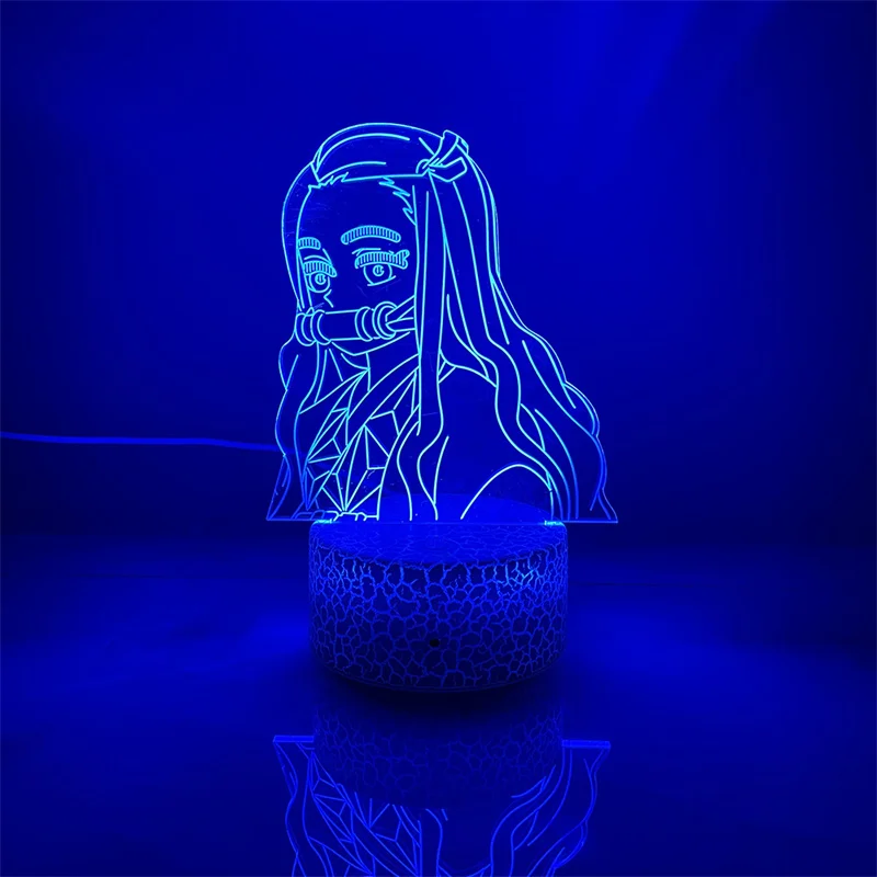 Светодиодный ночник 3D в виде комикса с мультяшным персонажем из мультфильма