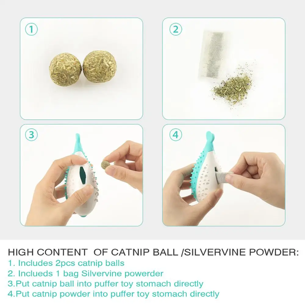 Pet Cat Toothbrush Toy Fish Shape Catnip Flavor Silicone Molar Stick Teeth Cleaning For Cats Kitten Chew | Дом и сад