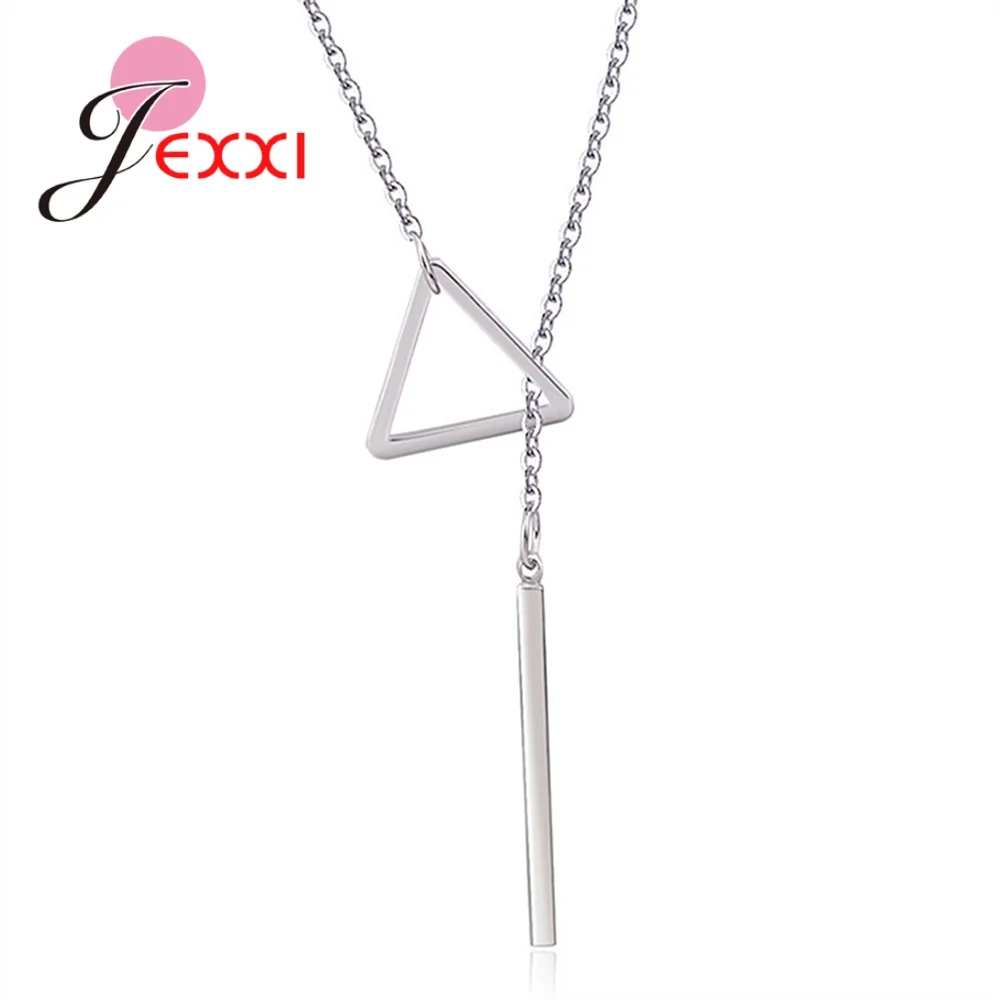 

Fashion 925 Sterling Silver Charm Long Sweater Chain Necklace for Women Long Tassel Jewelry Accessories Trendy Jewelry Gift