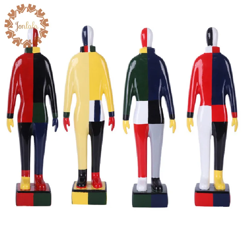 4 цвета элегантные малевические искусства высококачественные офисные украшения