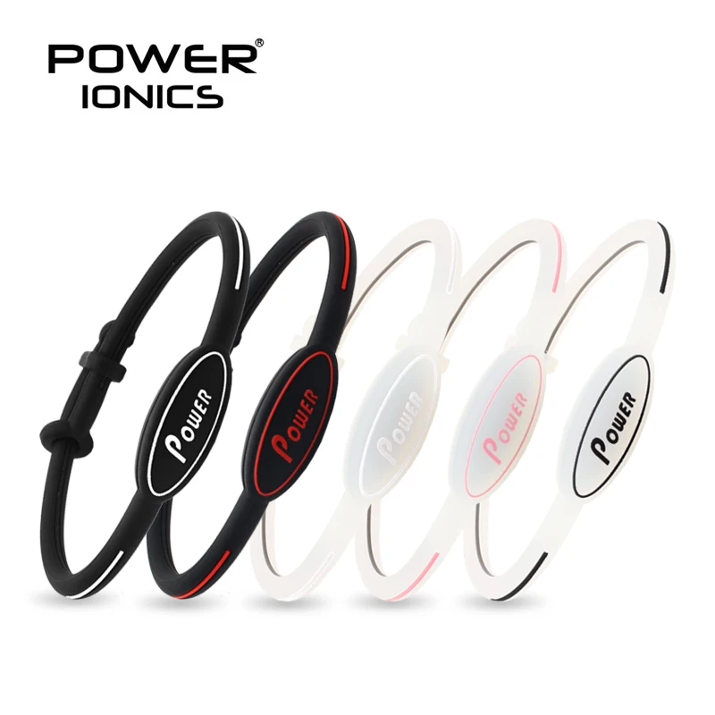 Спортивные силиконовые браслеты Power Ionics против усталости для бейсбола с ионами