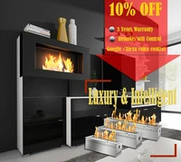 inno living 30 inch bioethanol stove modern ventless fireplace with remotecontrol