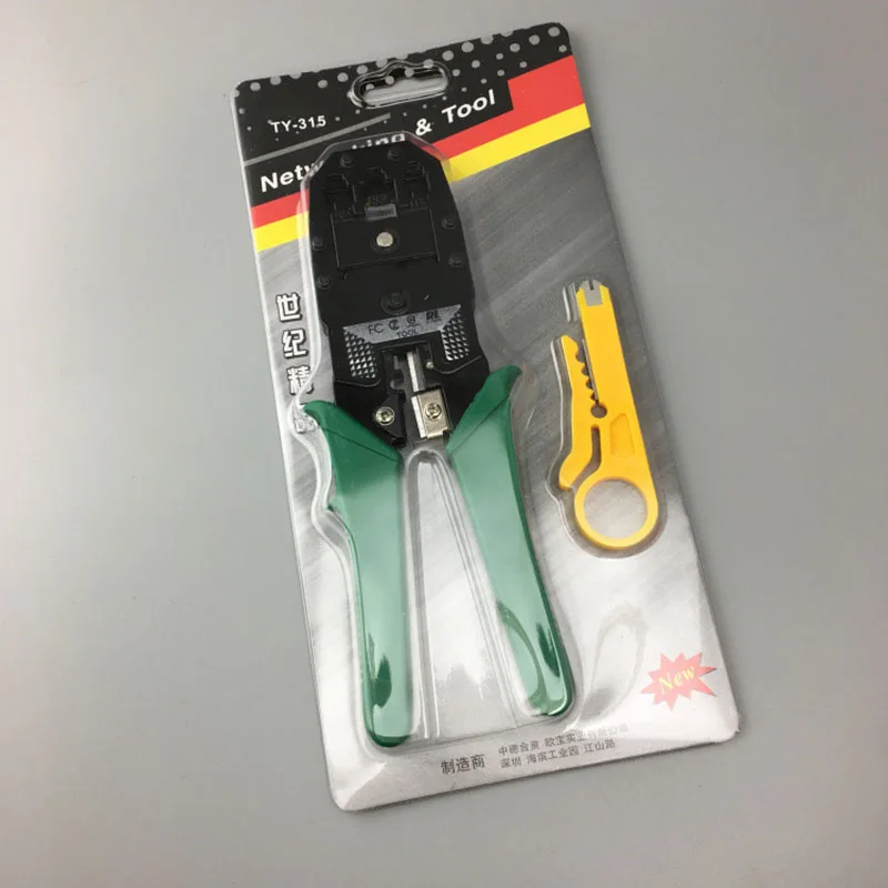 

Network Lan Cable Crimper Pliers 3 In 1 Professional Network Cable Cutter Stripping Pliers Crystal Head Network Cable Cut Pliers