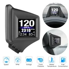 Устройство Konrisa GPS Спидометр OBD2 + GPS HUD бортовой компьютер батарея напряжение RPM турбо давление температура масла и воды