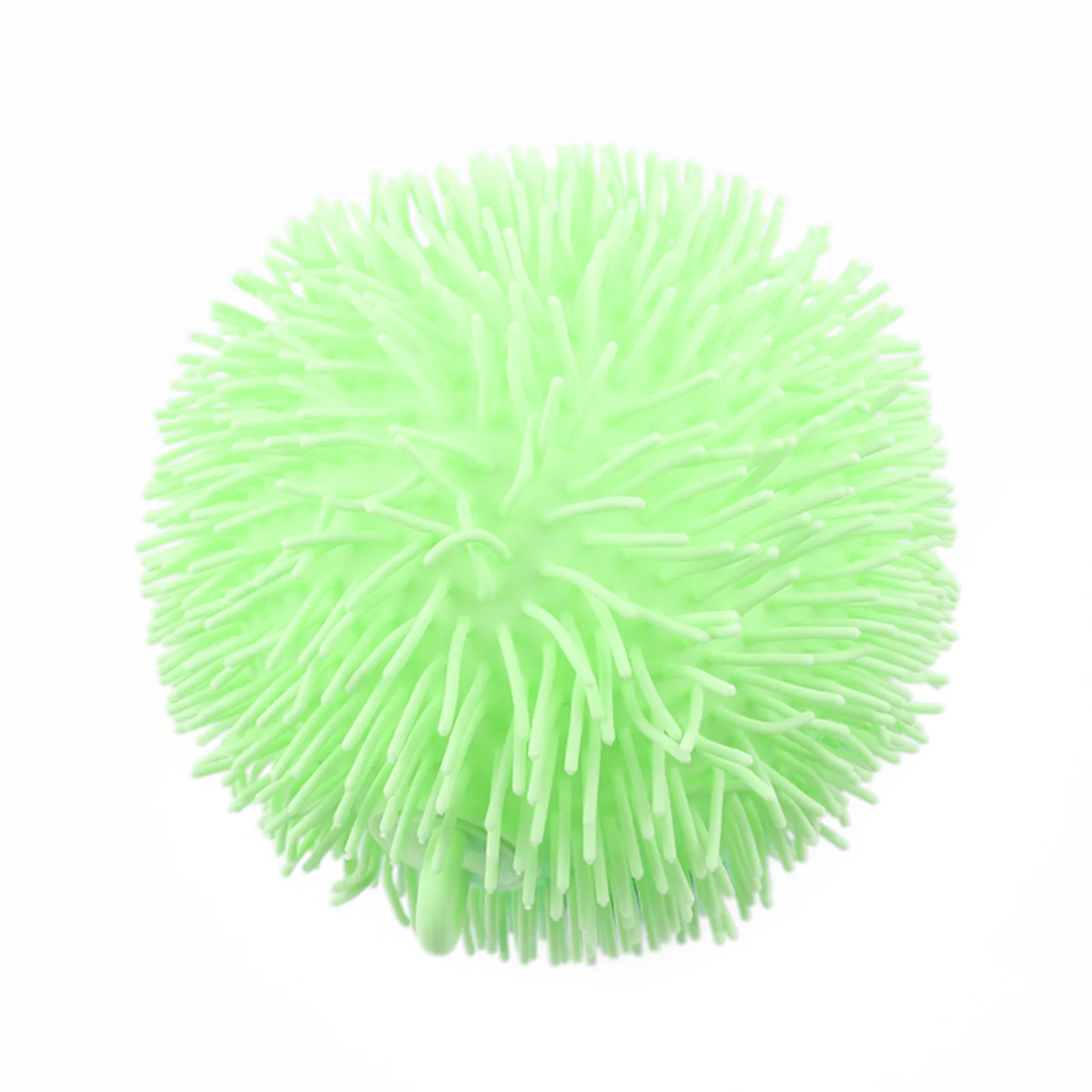 

1PC Glow in The Dark Push Bubble Fidget Sensory Luminous Stress Relief Toy Flash Inflatable Fur Ball Decompression