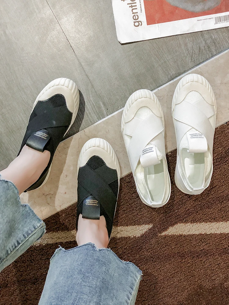 

Large size 35-40 women's canvas shoes summer casual simple set feet flat breathable comfortable single shoe trend.