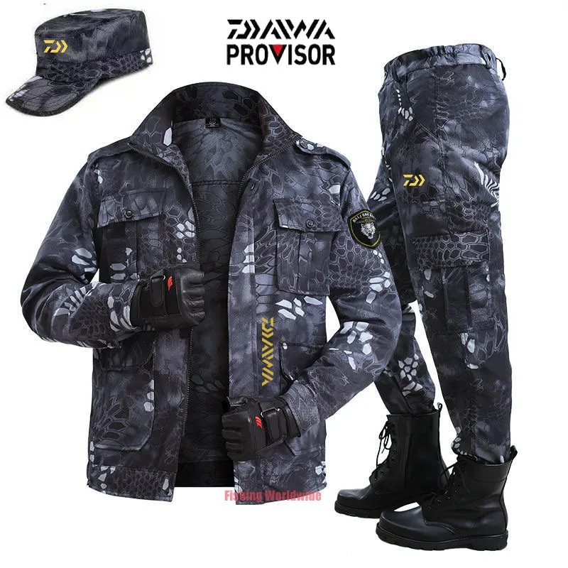 

2021 Summer Autumn DAIWA Fishing Suits Waterproof Windproof Thin Man Outdoor Fishing Jackets Softshell DAWA Fishing Clothings