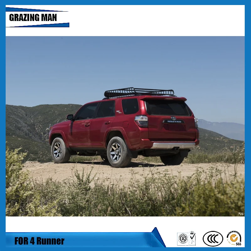 Автомобильный Алюминий перекладина для 4runner Чемодан стеллаж выставки товаров
