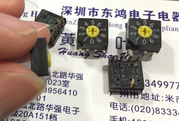 3 шт. 0-9/10 поворотного энкодера 8421C bit DIP switch DRS3010 | Обустройство дома