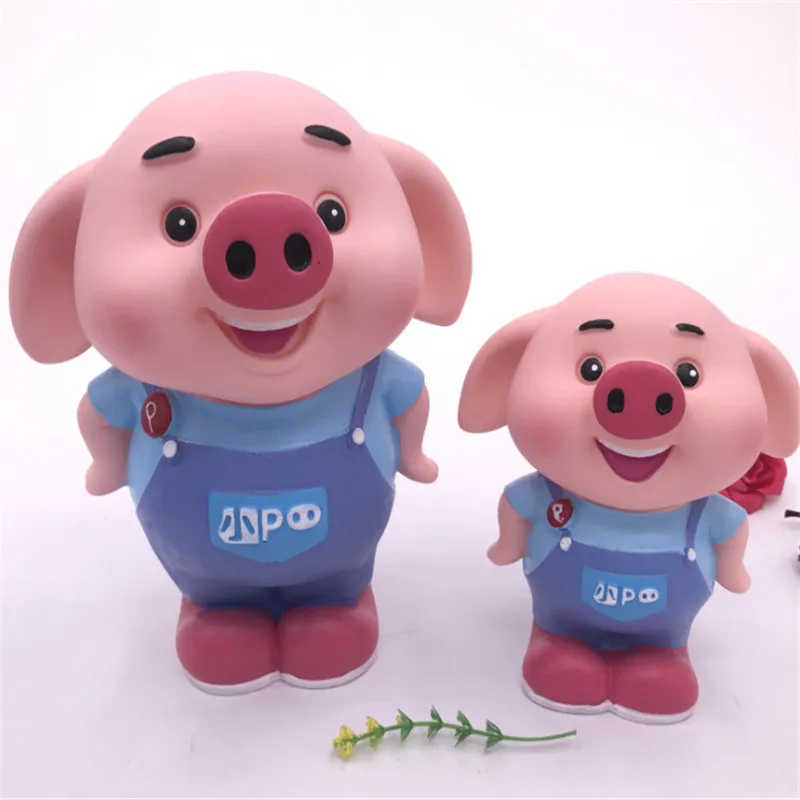 Несколько моделей Копилка ПВХ анти капля материал детская монетная пластиковая