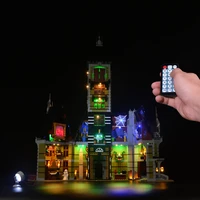 led light kit for 10273 the haunted house diy toys set not included building blocks