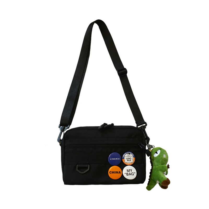 

Fashion Brand Messenger Bag Ins Japanese Shoulder Bag Couple Casual Bag Street Single Shoulder Bag Multifunctional Bag