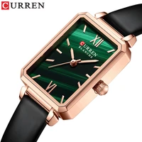2021 curren ladies watches elegant ultra thin ladies fashion little green wristwatch waterproof quartz women watches relogio
