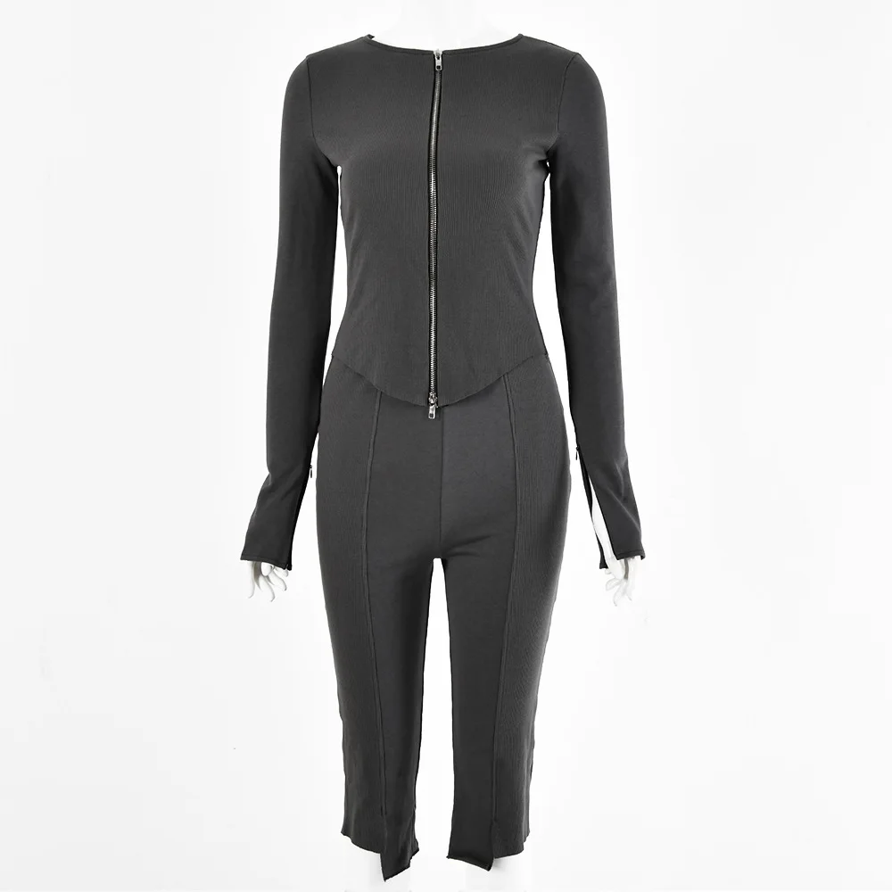 Хит продаж модный сексуальный повседневный костюм 2020 женский кардиган с двойной