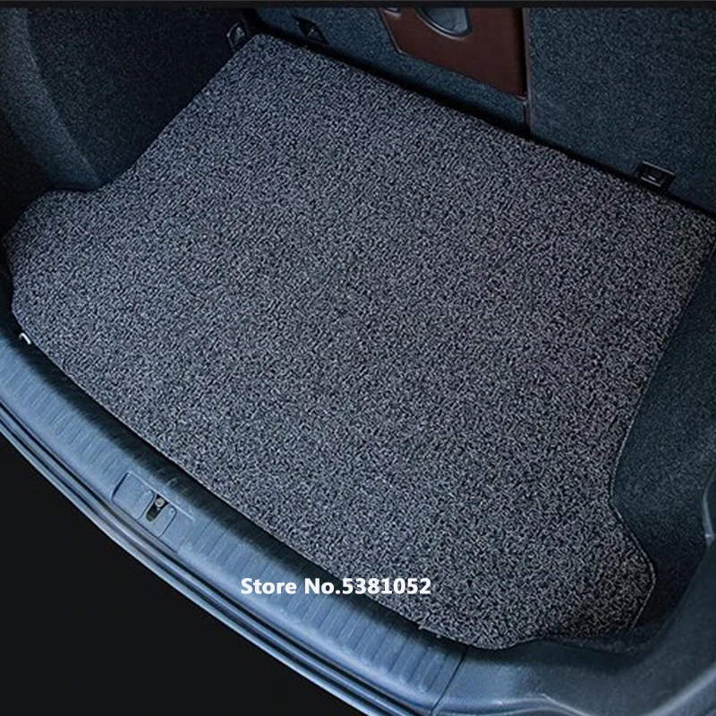 Car Rear Trunk Mat for Volkswagen VW Tiguan MK2 2017 2018 2019 2020 2021 Accessories Tail Box Protective Cushion Polyester Pad