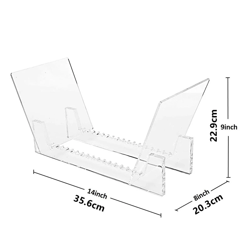 

Vinyl Record Storage Holder Acrylic Music Albums Multifunctional Display Stand in This Modern Portable Rack Unit MDJ998