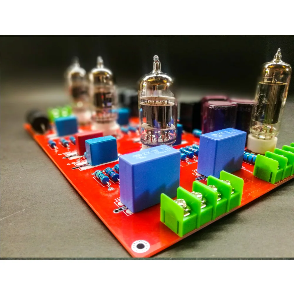 Фото HIFI 12AX7 предусилитель M7 аудиофильский ламповый предусилитель DIY наборы/готовая плата №1