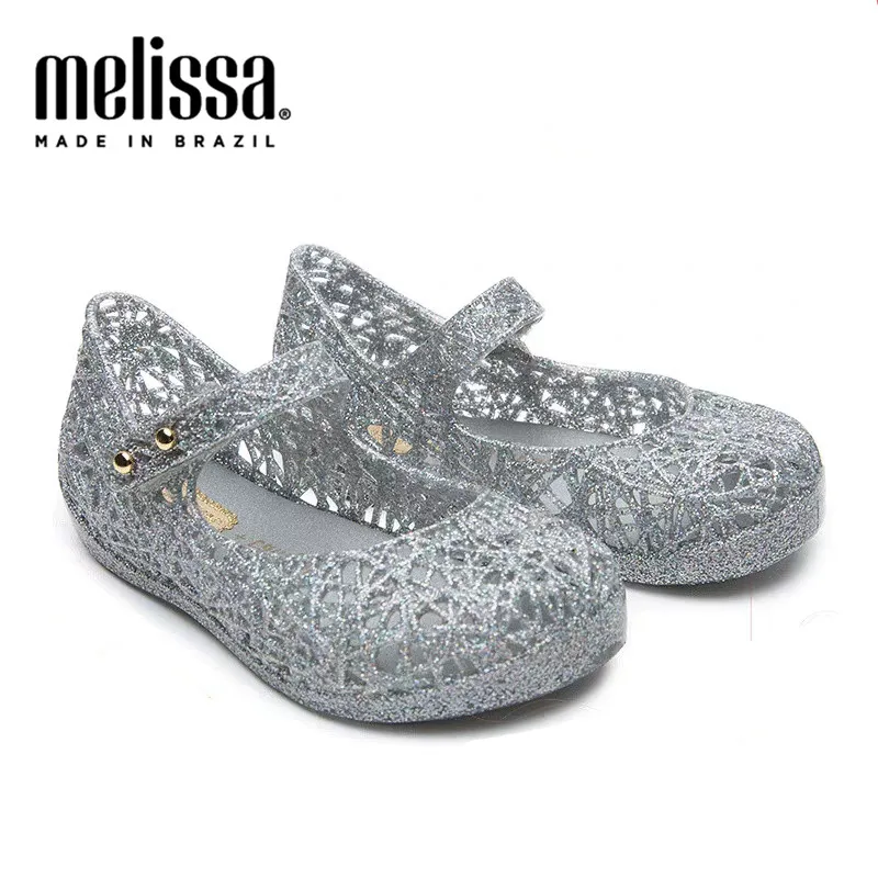 Детские сандалии желе Mini Melissa оригинальные детские босоножки с прозрачными