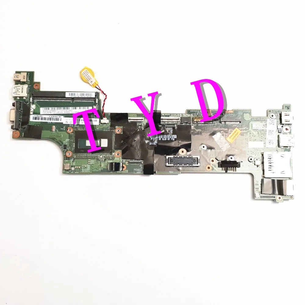 

Для Lenovo ThinkPad X250 оригинальная материнская плата CPU i5-5200U 2,20 GHz 00HT379 материнская плата работает хорошо