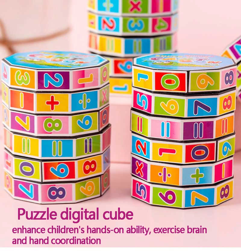 

Профессиональный 3X3X3 цифровой магический куб детская головоломка скоростные Кубики Игрушки буквы цифры обучающие игрушки для снятия стрес...