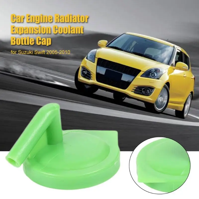 Car Engine Radiator Coolant Expansion Tank Cap Excellent and Durable Plastic for Suzuki Swift 2005-2010 Green Delicate 2019 new |