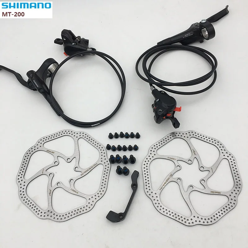 Гидравлический дисковый тормоз SHIMAN0 MT200 для горного велосипеда M315 w/n G3 / HS1 | Спорт и
