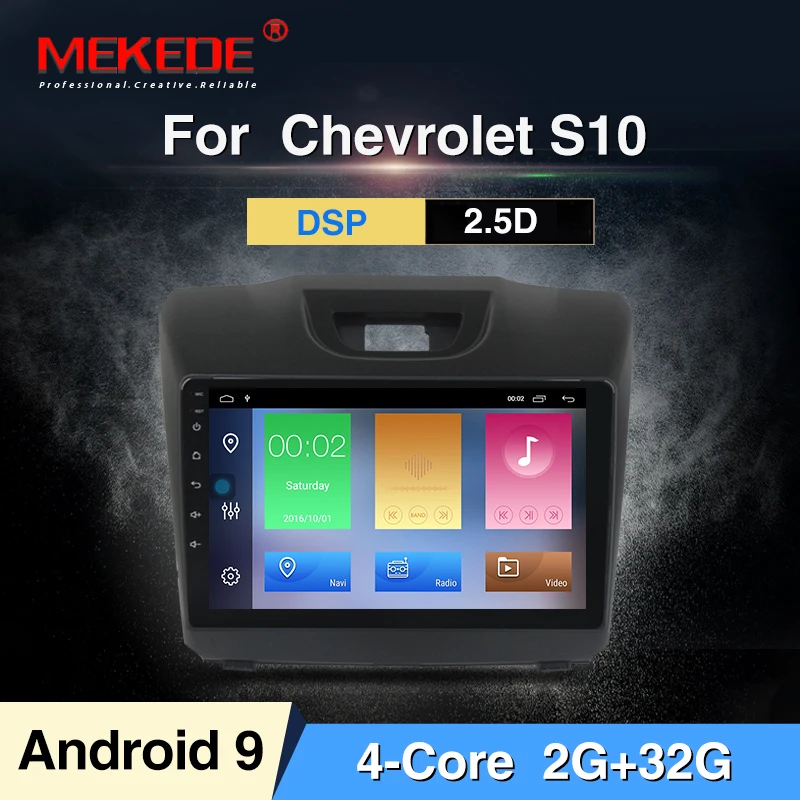 9853 4G LTE Android 9,0 Автомобильный DVD Радио для Trailblazer Chevrolet Colorado S10 gps навигационный экран Радио Аудио мультимедийный плеер - Цвет: 32G