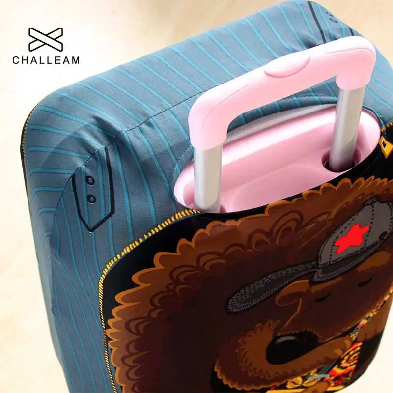 Защитные чехлы для чемоданов эластичные пакеты багажа защитный чехол подходит