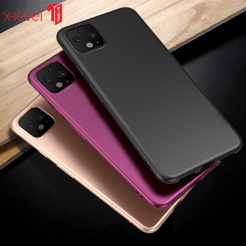 Чехол для Google Pixel 4A 4G 5G силиконовая матовая задняя крышка 4 XL 5 чехол X Level|Бамперы| |