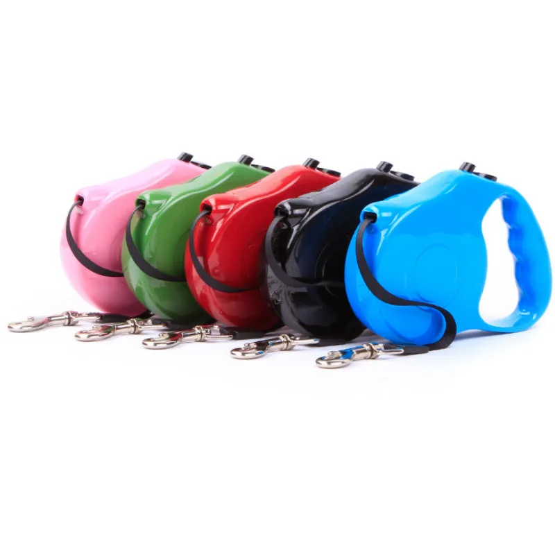 Автоматический поводок для собак нейлоновая веревка из АБС пластика 3 м 5