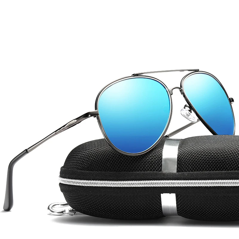

Brand Design Fashion Classic Polarized Sunglasses For Men Retro Vintage Driving Fishing Metal Polaroid Sun Glasses Goggle Shades