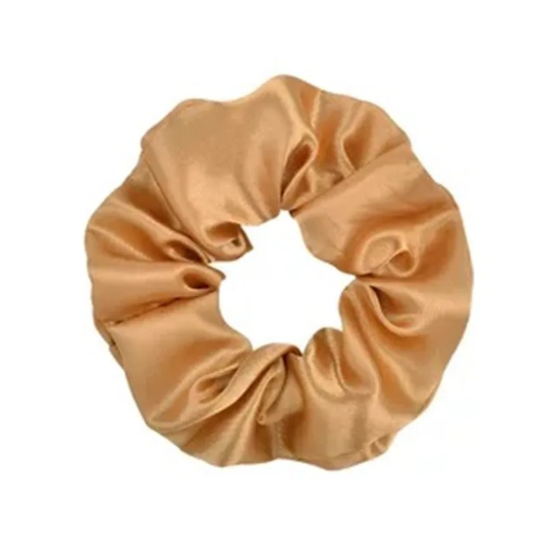 Корейские милые Однотонные эластичные волосы трикотажные резинки для волос