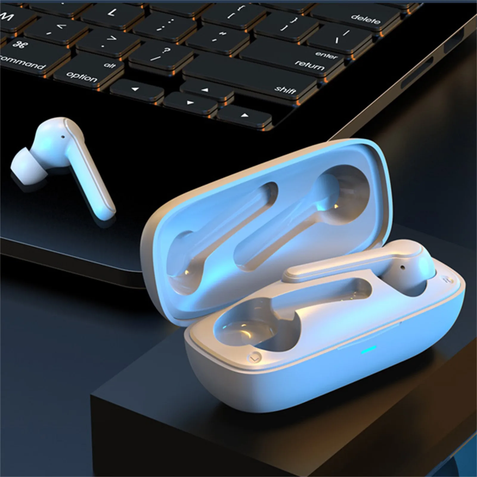 Новые Беспроводные спортивные Bluetooth наушники XY20 стерео с зарядным отделением #