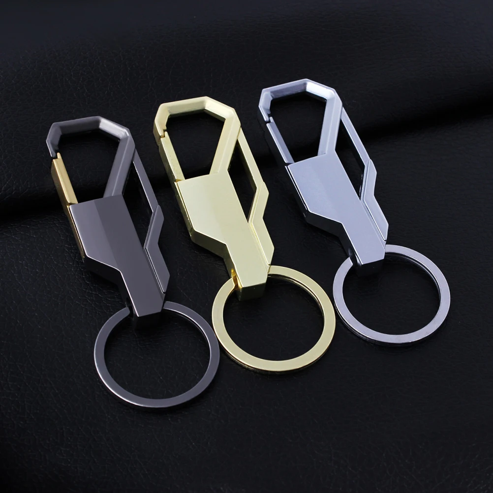 

NEW Mens Creative Alloy Metal Keyfob Gift Car Keyring Keychain Key Chain Ring