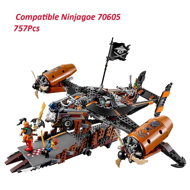 Ninjagoo строительные блоки Совместимые Legoe игрушки для детей Кирпичи Модель ninjagoo 70738