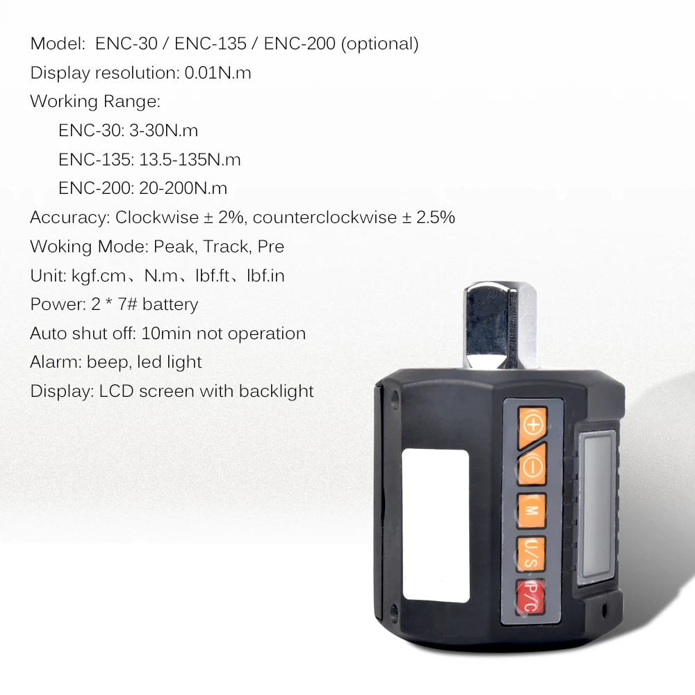 Цифровой Динамометрический адаптер Электронный прибор с ЖК дисплеем измерение