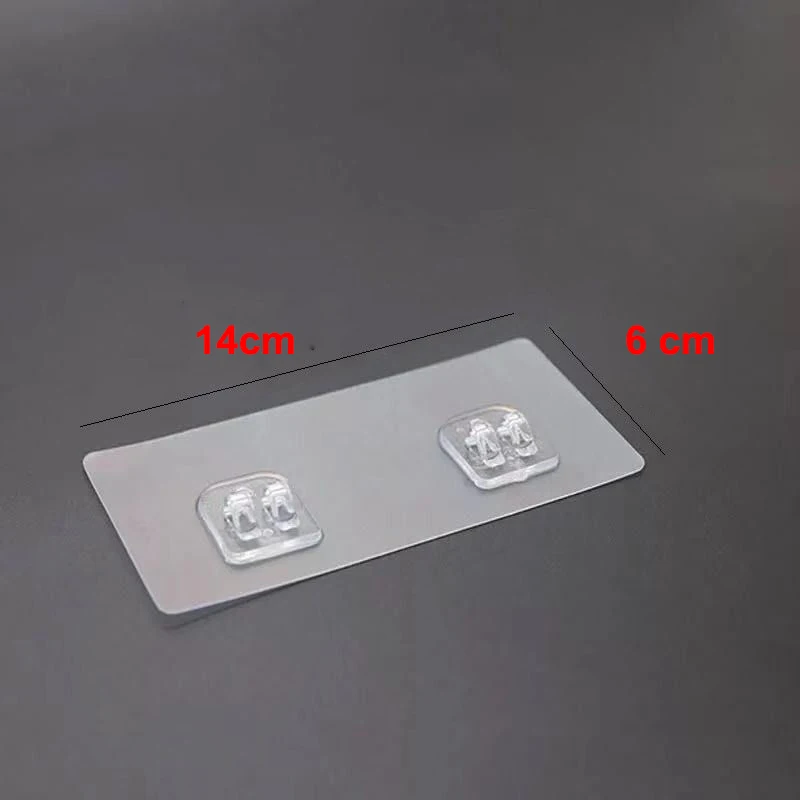 

Прозрачные настенные крючки из поликарбоната (5 штук)