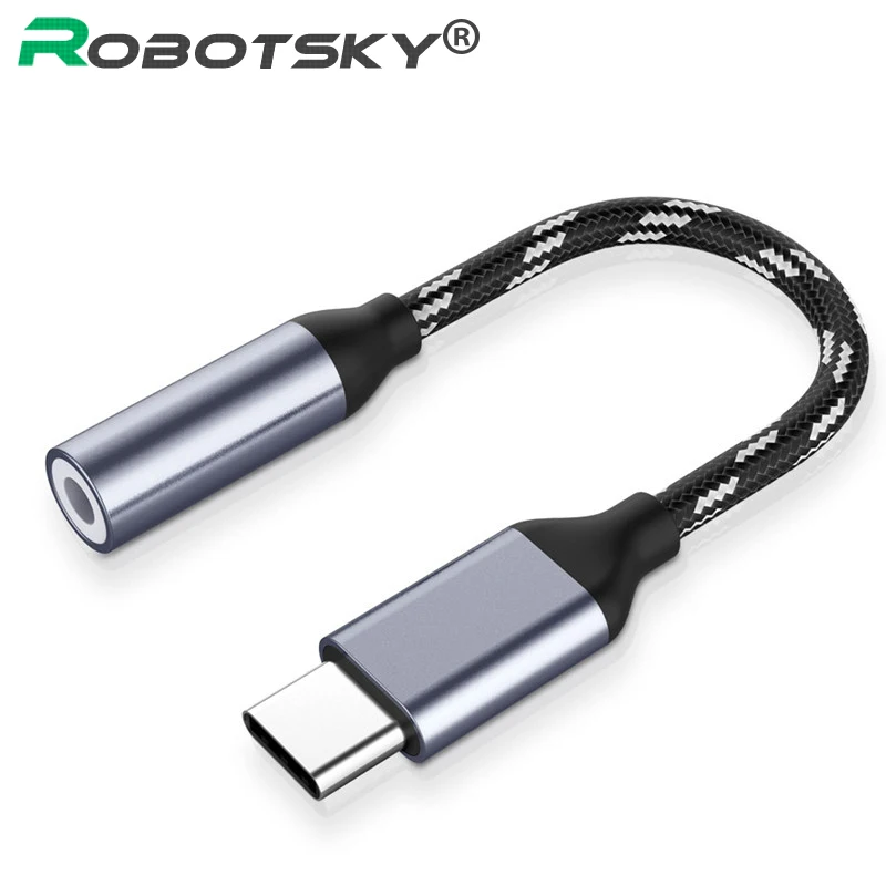 Аудиоконвертер типа C с разъемом 3 5 мм для наушников USB Type AUX адаптер Huawei P20 Xiaomi Mi
