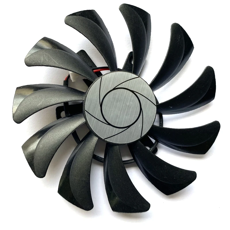 Новый 2PIN HA9010H12F Z 12V 0.57A охлаждающий вентилятор для MSI Geforce GT 1030 RX550 GTX 1050Ti 4G OC 1050 2G