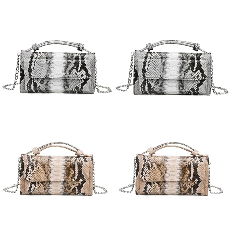2021 модные трендовые новые женские сумки из змеиной кожи многофункциональные на