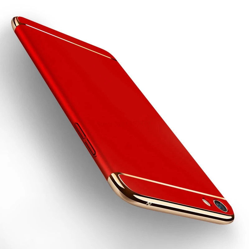 UPaitou высококачественный защитный чехол для OPPO R11 R7 R9 R9S F1 F3 плюс F1S A33 A37 A39 A57 A59 Ноэ 7 9 задняя крышка 3in1 Жесткий PC Гибридный чехол Чехол с полным покрытием - Цвет: Красный